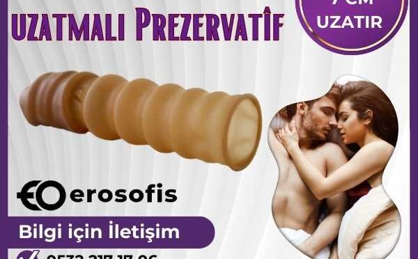 7 Cm Büyütücü Uzatmalı Prezervatif